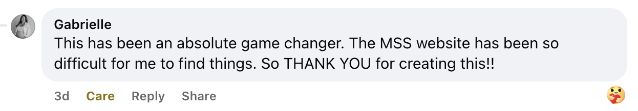 Testimonial from Gabrielle